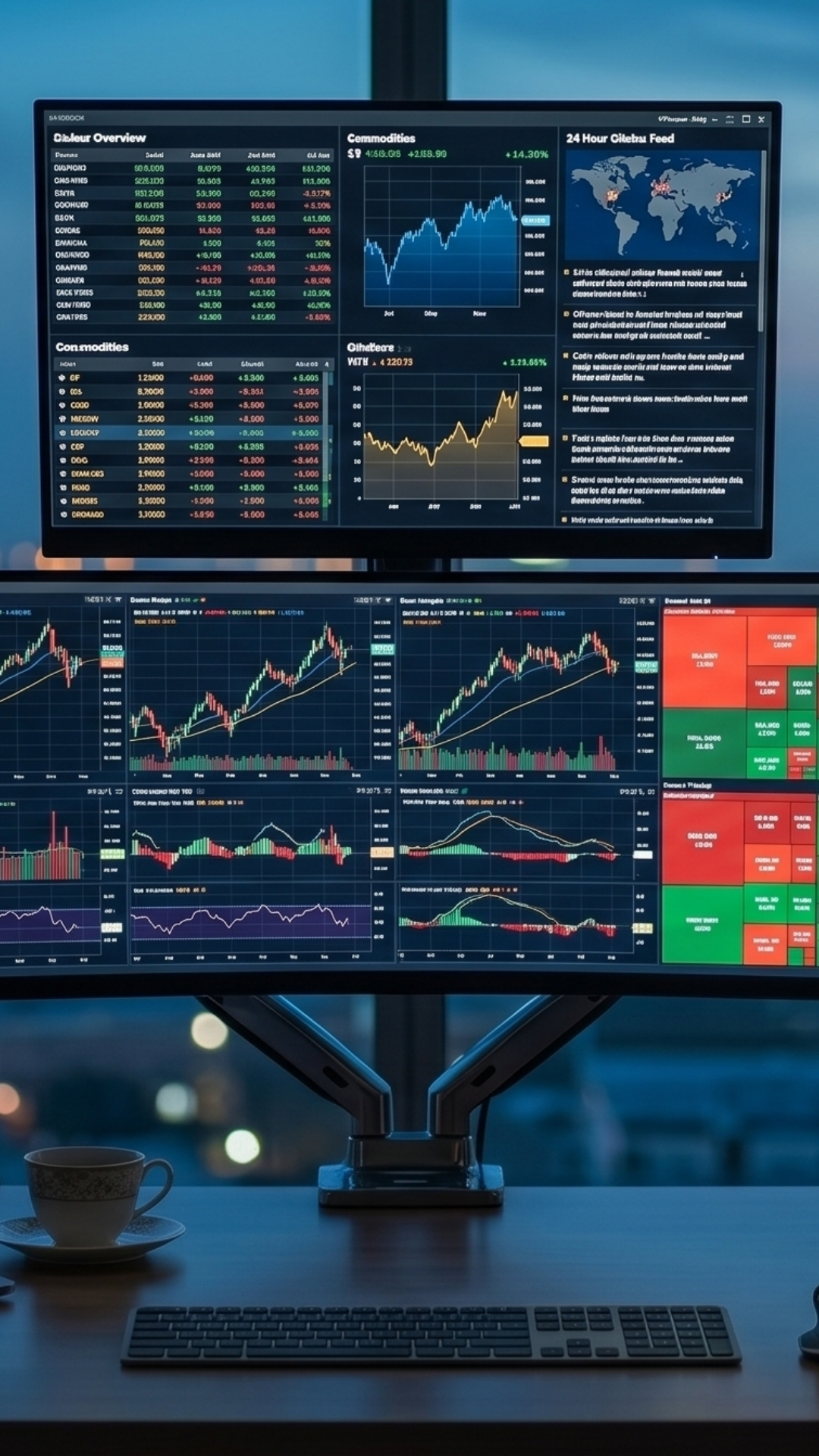 R. R. Nabar & Co. stock brokerage homepage mobile header background image
